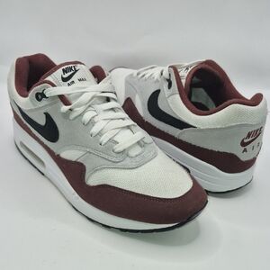 Nike Air Max 1 Men's Sneakers Dark Team Red FD9082-106 Mens Sz 10